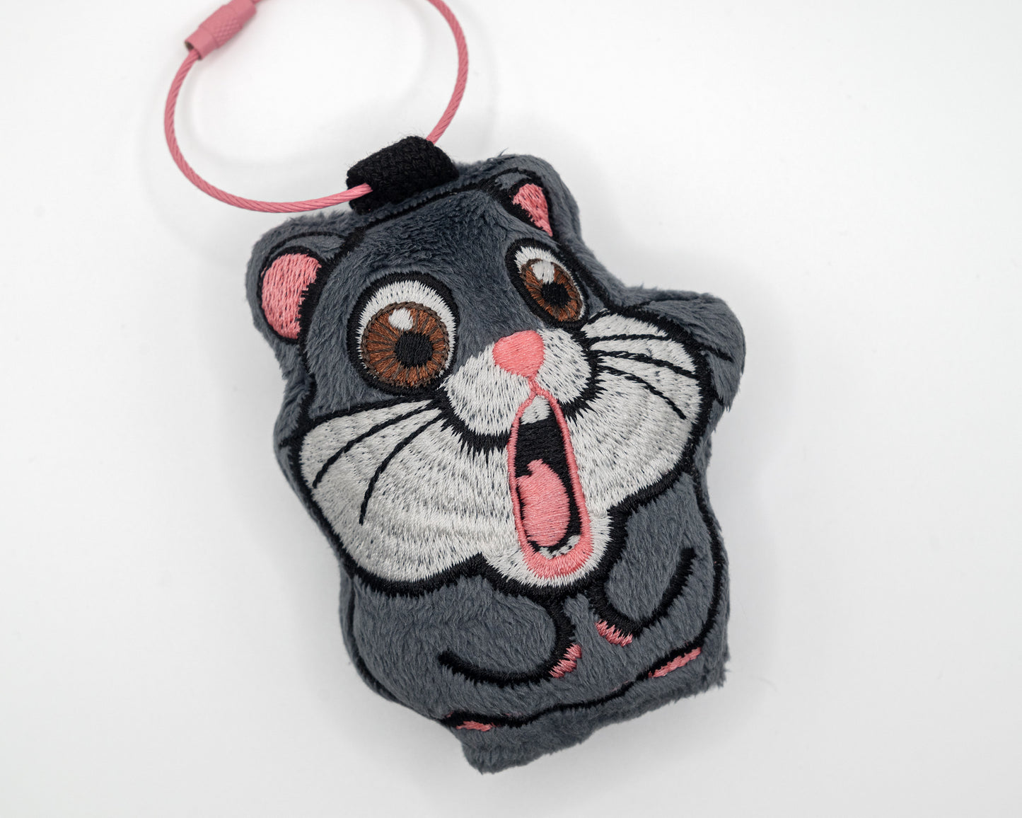 Hamster hystérique, Peluche, Porte-clefs, Bijou de sac, Ornement de rétroviseur, Mignonnerie à Emporter - 2